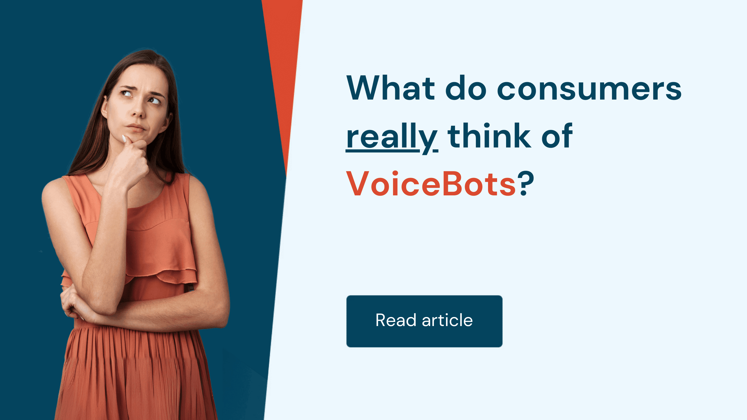 what do consumers really think of voicebots